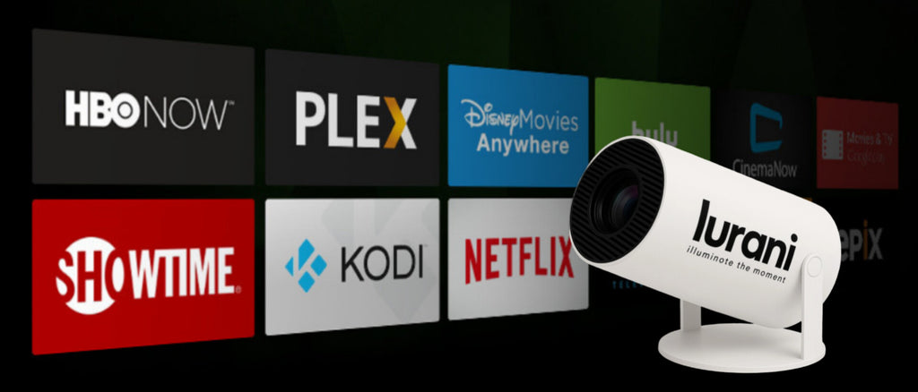 Lurani Mini HD Projector